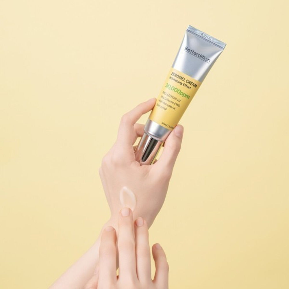 Zeromel Cream 50ml – Whitening Effect, Pigmentation & Skin Tone Care