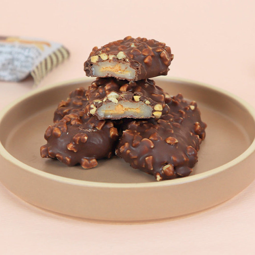 Jeju Udo Peanut Choco Rice Cake Pie - Korean Mochi Dessert