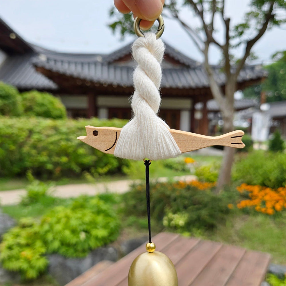 Korean Wind Chime, Traditional Good Luck Door Bell for Home and Entryway Decor