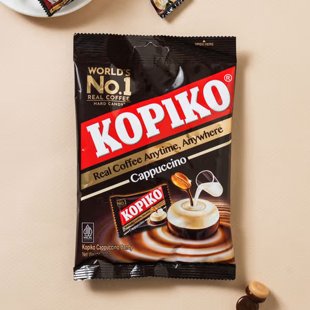 KOPIKO Coffee Candy 100g - Cappuccino flavor