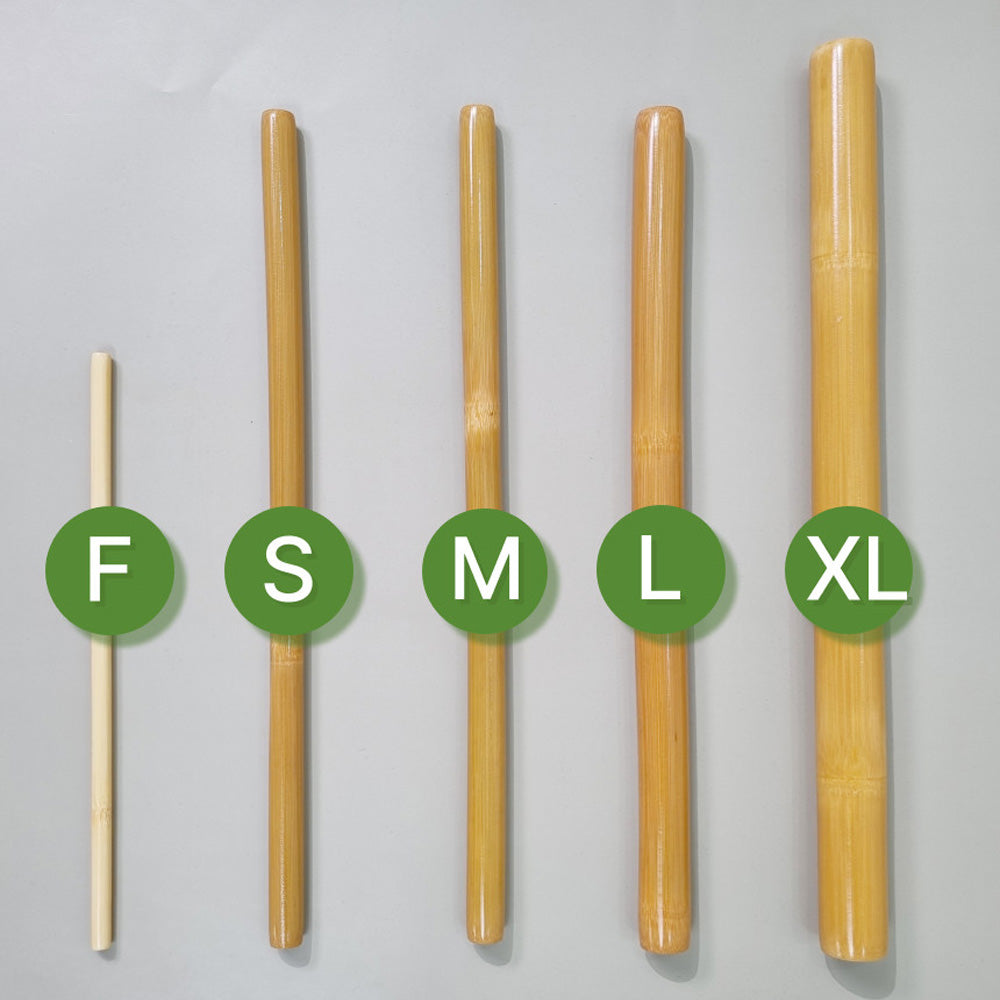 Olasola Bamboo Therapy Stick - Wooden Massage Tool for Full Body Relaxation, Muscle Relief, and Lymphatic Drainage