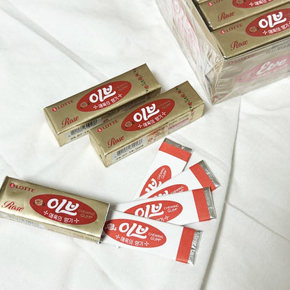 Eve Rose Chewing Gum 9ea 26g-Rose Oil-Remove Bad Breath