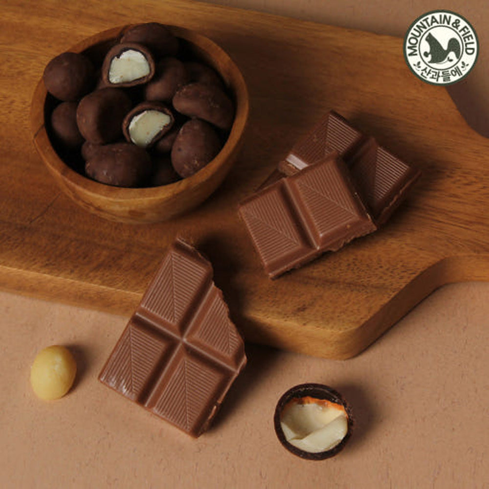 Dark Chocolate Balls - Korean Chocolate Snack Candy Bite Size Pack (20 Bags)