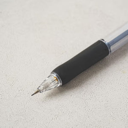 ZEBREA Tapli Clip Mechanical Pencil 0.5mm - Black, Retractable Clip for Smooth Writing, Drawing