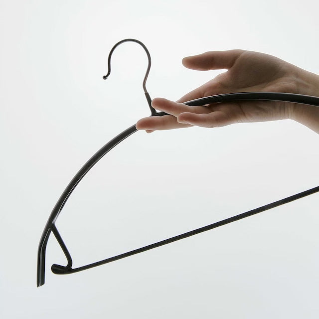 Durable Metal Clothes Hanger with Non-Slip Grip 50 pack