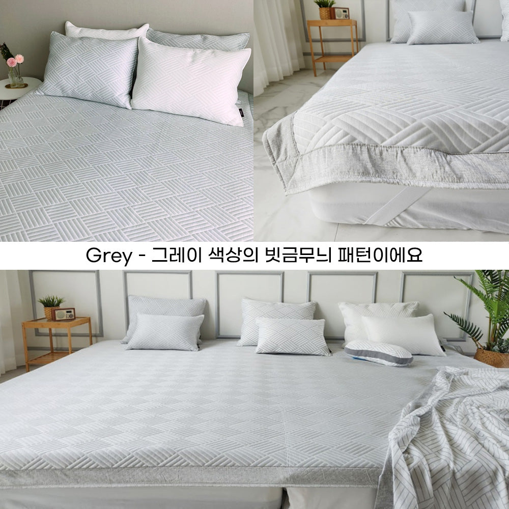 Huvis DURARON Icecell Cooling Mattress Pad – Lightweight Summer Bedding